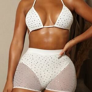 Rhinestone Rave / Festival / Pool Party Set